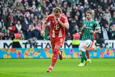 Harry Kane scores 500th career goal as Bayern Munich maintain lead at top of Bundesliga