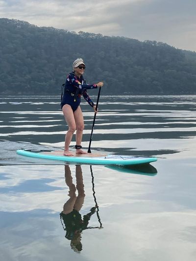 I took up paddleboarding in my 60s. Now I feel calm in the water and strong on land