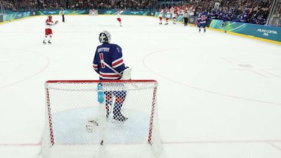 Team USA Goalie Jeremy Swayman’s Ugly Mistake vs. Denmark Might Not Have Been His Fault