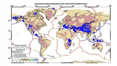 'Impossible' mantle earthquakes actually occur all over the world, study finds