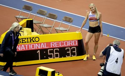 Keely Hodgkinson breaks British indoor record but makes surprise admission
