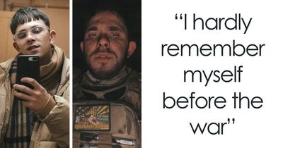 40 Ukrainian Soldiers Reveal How War Transformed Them In Striking Before-And-After Photos