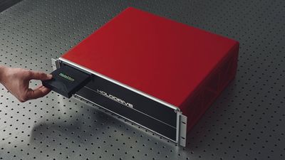 Holographic tape inches closer to mass market ahead of silica, ceramic media - 200TB WORM tech set to debut in 2027 after successful dry run in an LTO tape library