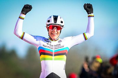Newly crowned world champion Lucinda Brand claims 20th cyclo-cross victory and set for road season debut at Strade Bianche