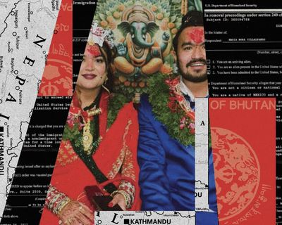 ‘I feel like a ghost’: new father deported by ICE to Bhutan that exiled his family