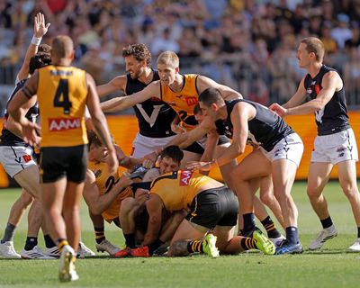 AFL Origin returns as no kick and giggle but spectre of injury hangs over its future