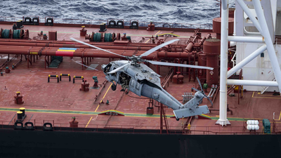 'International waters are not sanctuary': US forces intercept sanctioned Venezuelan ship Veronica III in Indian Ocean — video