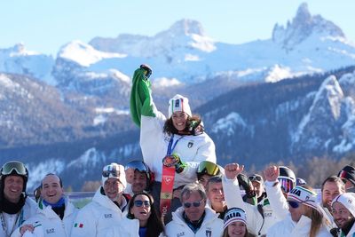 Italy is having its best Winter Olympics of all time at a pace that crushes its 1994 medal count