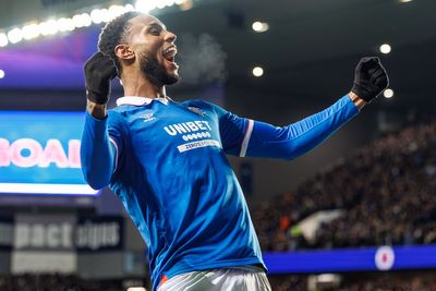 Thrilling title race takes twist as Rangers come from behind to beat leaders Hearts with Youssef Chermiti hat-trick