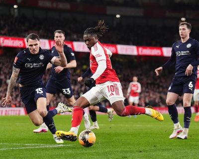 Eberechi Eze inspires Arsenal to emphatic FA Cup victory against Wigan