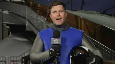 Colin Jost Has Thoughts About Olympic Ski Jumpers Allegedly Stuffing Their Crotches