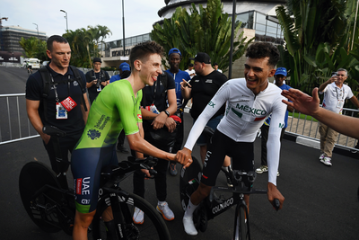 'It's nice to have some advice from him' – Isaac del Toro looks to defend Tadej Pogačar's UAE Tour title as UAE Team Emirates-XRG's leader on 2026 season debut