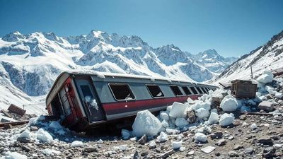 Avalanche derails Swiss train: 80 passengers on board; casualties feared