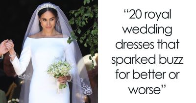 The Most Talked-About Royal Wedding Gowns Of All Time, Including Princess Diana’s “Wrinkly Mess”