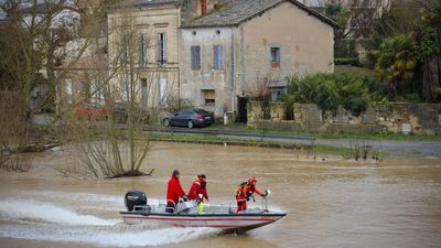Record flooding across France as storms fall on saturated ground