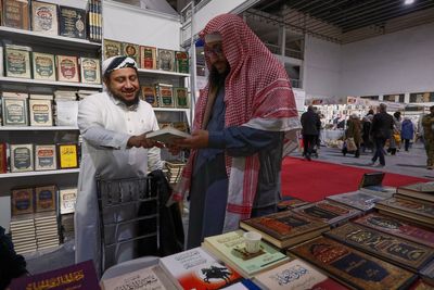 The Damascus book fair draws crowds, with censorship eased in post-Assad Syria