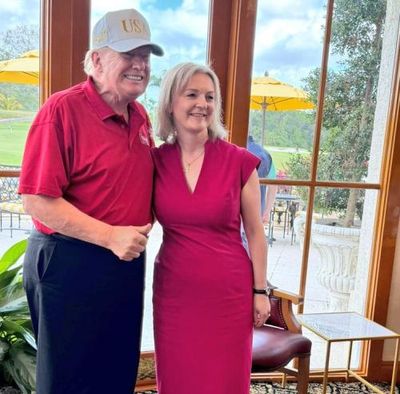 Nothing says the ‘special relationship’ is over like this picture of Donald Trump and Liz Truss