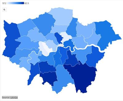 Mapped: London’s MMR vaccination rates as measles outbreak hits London