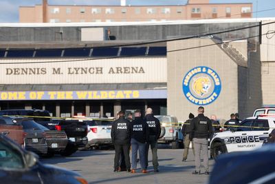 Father suspected of targeting family members in mass shooting with two dead at Rhode Island hockey rink: reports