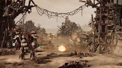 The Dawn of War 4 team isn't worried about Total War: Warhammer 40k: 'This is definitely a case of holy s***, it's two cakes'