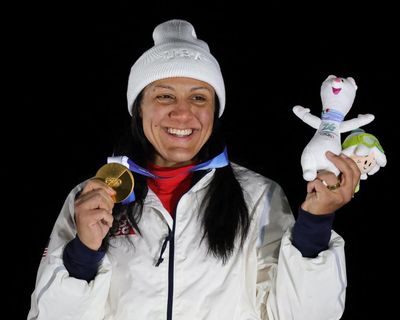 USA’s Elana Meyers Taylor storms monobob to win first Olympic gold at age 41
