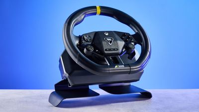 Turtle Beach made an all-in-one budget racing wheel that 'feels like a cheat code' — and it helped me beat peak Max Verstappen