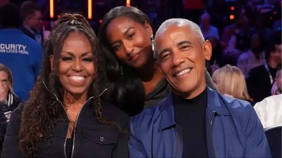 Barack Obama’s daughter Sasha steals the spotlight at NBA All-Star Game 2026: Wears Michelle’s Valentine’s date night earrings to courtside glam