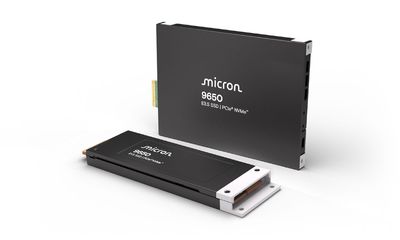 This is the first PCIe 6.0 SSD you can actually buy and by 'you' I mean hyperscalers — Micron 9650 can reach 28GBps read speeds and will only be used for AI inference