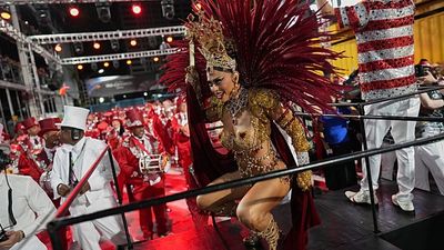 Brazil’s Queen of Rock, Rita Lee, honored at Rio Carnival parade