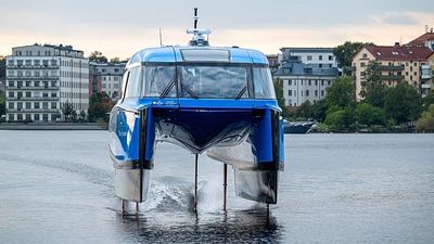 Quiet, comfortable and low emissions: How this ‘flying’ ferry is transforming Stockholm’s waterways