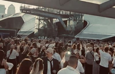 Can they do it? Pitbull fans in Guinness World Records attempt for most people donning bald caps at BST Hyde Park