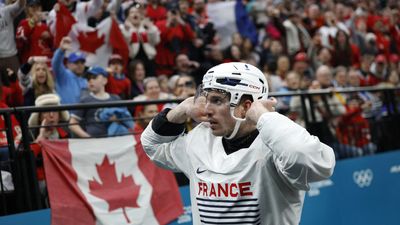 French ice hockey chiefs ban player from Winter Olympics after gesture to crowds