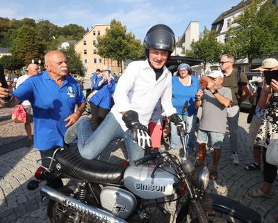 ‘An insult to our name’: AfD urged to stop using Simson mopeds at events