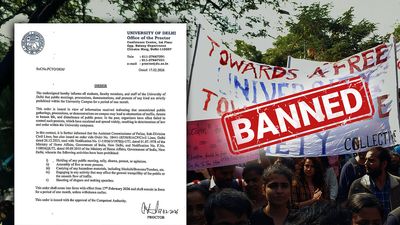‘Precautionary step’ or ‘Fascist clampdown’? Confrontation with YouTuber leads to a protest ban at DU