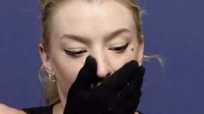 Amber Glenn Shocked By Surprise Video From Very Famous New Fan