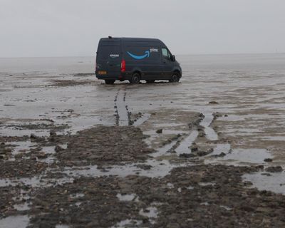 Abandon shipment: how an Amazon van got marooned on the UK’s ‘most dangerous path’
