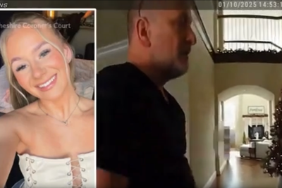 Body camera reveals chilling moment Texas cops confront British dad who shot his daughter dead ‘after arguing about Trump’