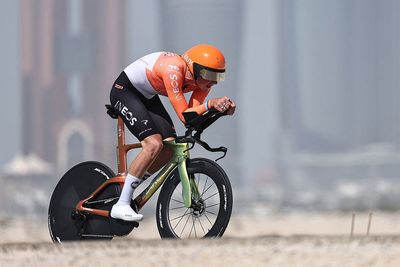 'I overdid the first bit' – Josh Tarling falls narrowly short against Remco Evenepoel in UAE Tour time trial but asserts he is 'beatable'