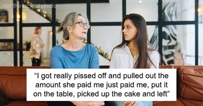 Mother Defends Daughter’s Surprise Dress “Purchase”, Baker Friend Refuses To Serve Cake