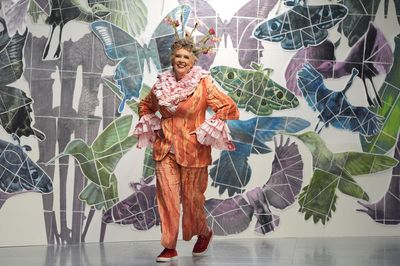 Dame Prue Leith walks London Fashion Week runway ahead of TV chef's 86th birthday