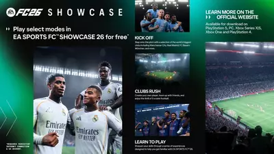 FC 26 Showcase is Available Free Starting Today