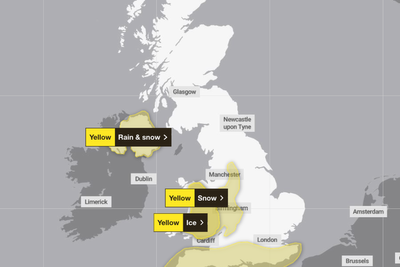 Storm Pedro to bring snow and more heavy rain to UK