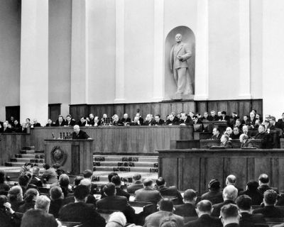 Nikita Khruschchev denounces Stalin as a brutal despot – archive, 1956