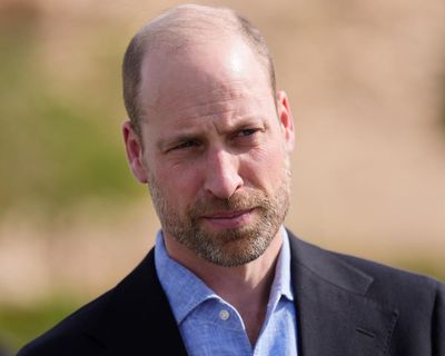 Suicide rates for UK men are a ‘national catastrophe’, says Prince William