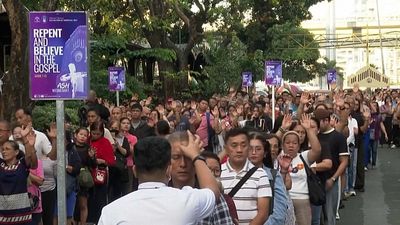 Ash Wednesday: Millions mark start of Lent in the Philippines