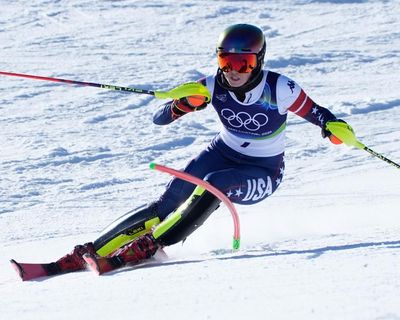 Mikaela Shiffrin storms to stunning slalom gold to make Winter Olympic history