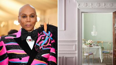 RuPaul Rejects Neutral Minimalism: A Deep Dive Into the Dusty Pink Entryway That Redefines Modern Hollywood Glamour