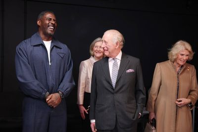 King Charles hails Idris Elba as an ‘inspiration’ during studio visit