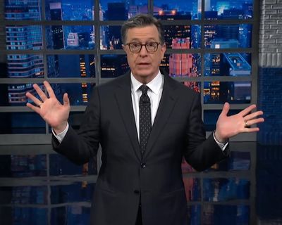 Colbert on Trump’s Epstein ties: ‘Apparently he does not know the meaning of exonerated’