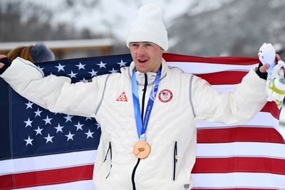 US snowboarder Jake Canter wins Olympic bronze after almost dying in freak trampoline accident